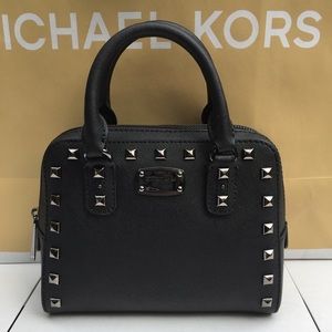 Michael Kors Saffiano Mini Satchel